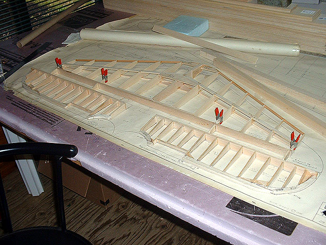 Elevators fleshed out. Ready to attach them to the horizontal stabilizer.